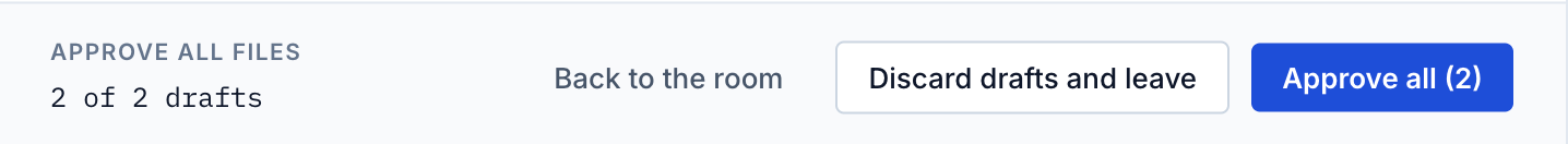 The exit screen's choices